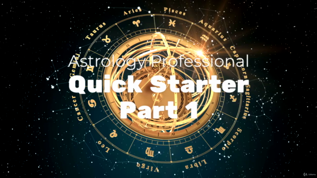 Astrology Professional Quick-Starter Complete - Part 1 – Screenshot 1