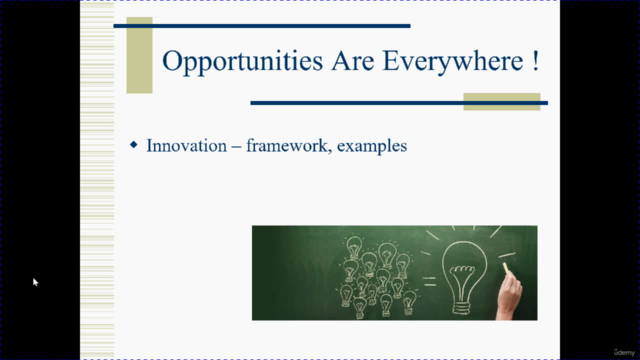 Entrepreneurship & Innovation – Screenshot 1