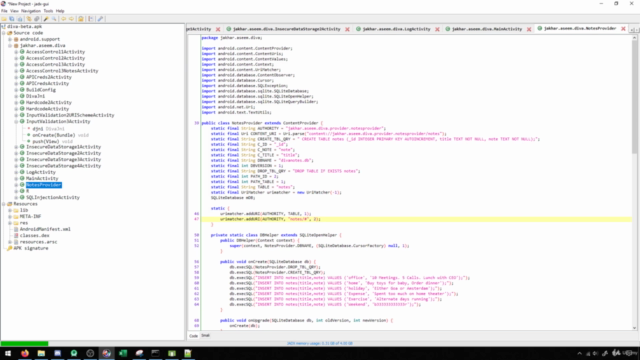 Foundations of Hacking and Pentesting Android Apps – Screenshot 1