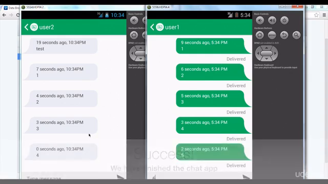 Integrating Parse into an Android Chat app template – Screenshot 4