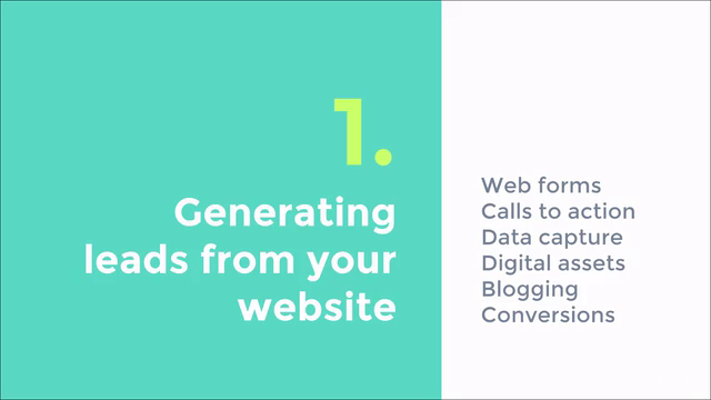 Digital Marketing: How to Generate Sales Leads – Screenshot 2