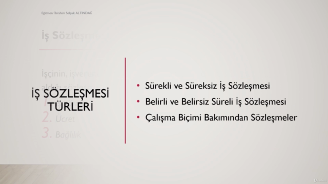 İş ve Çalışma Hukuku - I – Screenshot 2