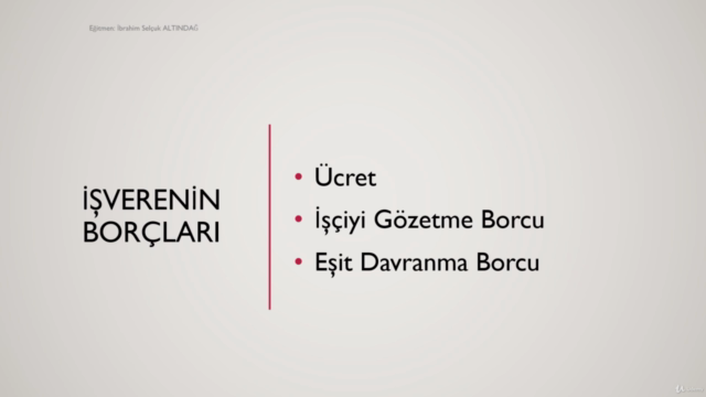 İş ve Çalışma Hukuku - I – Screenshot 3