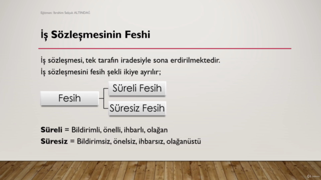İş ve Çalışma Hukuku - I – Screenshot 4
