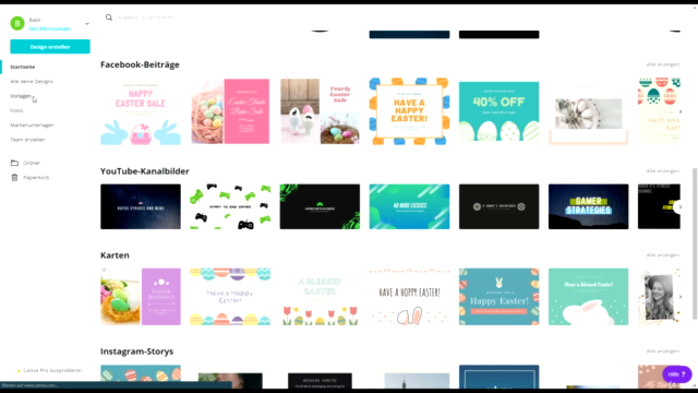 Canva Ebook & Taschenbuch Cover Anfängerkurs – Screenshot 1