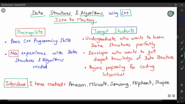 Data Structures and Algorithms C++ : Zero to Mastery in 2025 – Screenshot 1