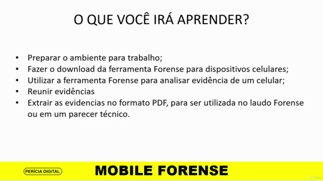 Mobile Forense - Aprenda fazer Pericia em Celular – Screenshot 2