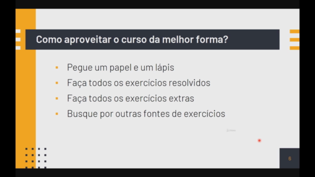 Álgebra para vestibulares e concursos | Aulas de Matemática – Screenshot 4