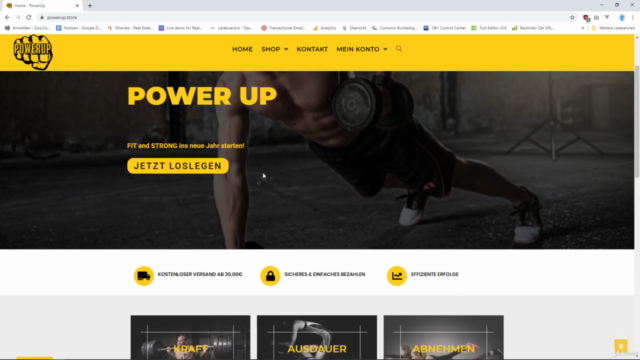 Onlineshop easy mit Woocommerce und Wordpress - Masterkurs - Screenshot_01