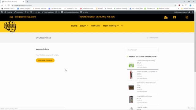 Onlineshop easy mit Woocommerce und Wordpress - Masterkurs - Screenshot_03