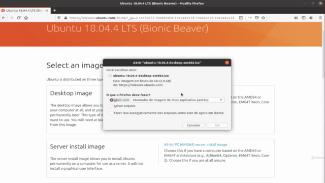 Linux UBUNTU 18.4 - Informática Simples e Descomplicada – Screenshot 3