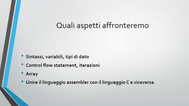 Corso di programmazione assembler 8086 – Screenshot 4