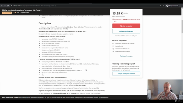 SQL Server : L'administration d'un serveur SQL Partie 3 – Screenshot 3