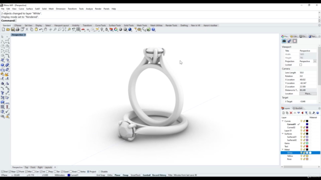 Introduction to Jewellery CAD with Rhino 3D – Screenshot 2