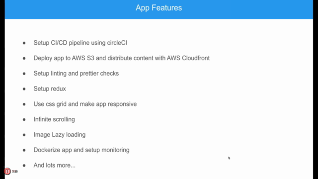 Build a React & Redux App w/ CircleCI CI/CD, AWS & Terraform – Screenshot 4