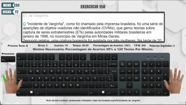 Curso Definitivo de Digitação - DigiMax 3.0 – Screenshot 2