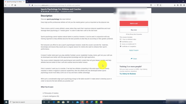 Sports Psychology For Athletes and Coaches Certificate – Screenshot 2