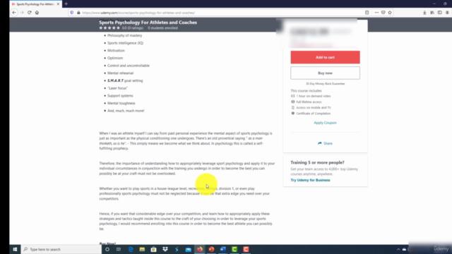 Sports Psychology For Athletes and Coaches Certificate – Screenshot 4