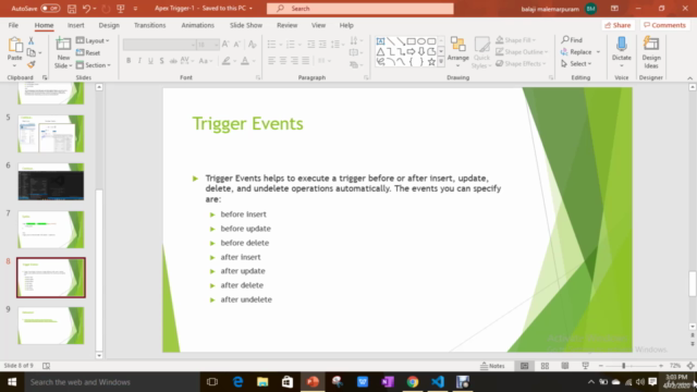 Salesforce Apex Triggers – Screenshot 4