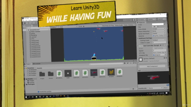 Make a 2D game in Unity3D – Screenshot 3