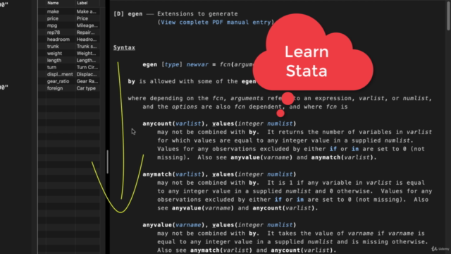 The Essential Guide to Stata – Screenshot 1