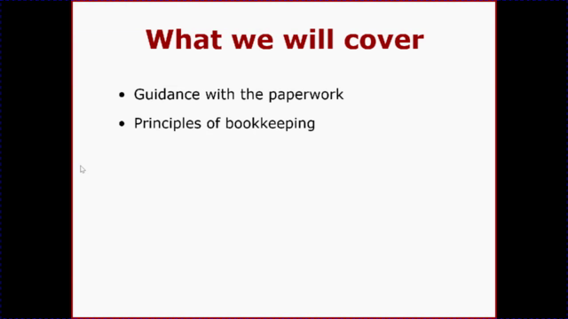 Bookkeeping Systems – Screenshot 1