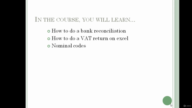 Bank Reconciliation & VAT on Excel – Screenshot 2