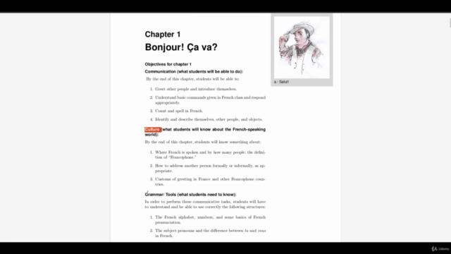 University French 100 – Screenshot 2