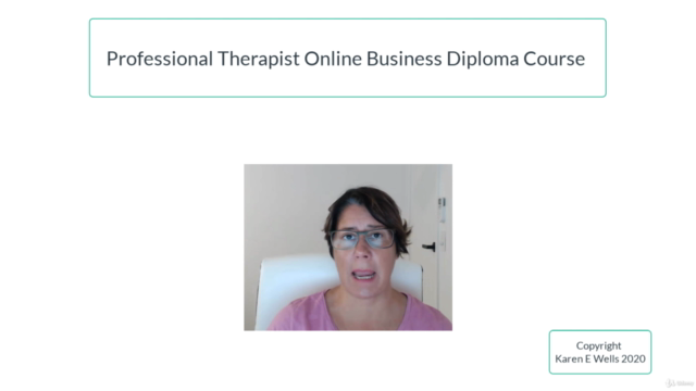 Professional Therapist Online Business Diploma Course – Screenshot 4