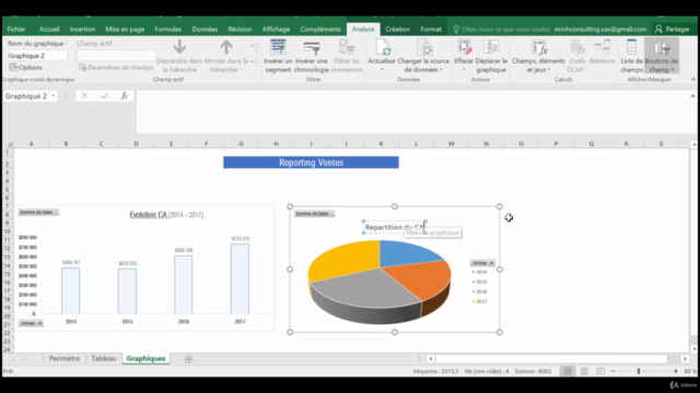 Les Tableaux croisés dynamiques – Screenshot 1