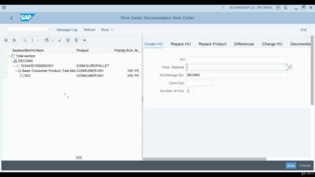 SAP EWM & S/4 HANA: Extended Warehouse Management – Screenshot 4