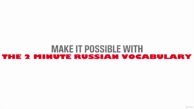 The 2 Minute Russian Vocabulary – Screenshot 2