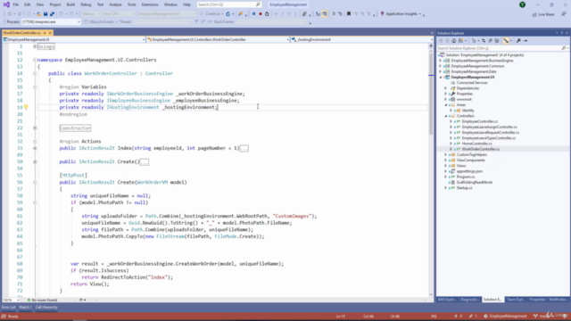 Asp.Net Core MVC Çalışan Takip Sistemi – Screenshot 2