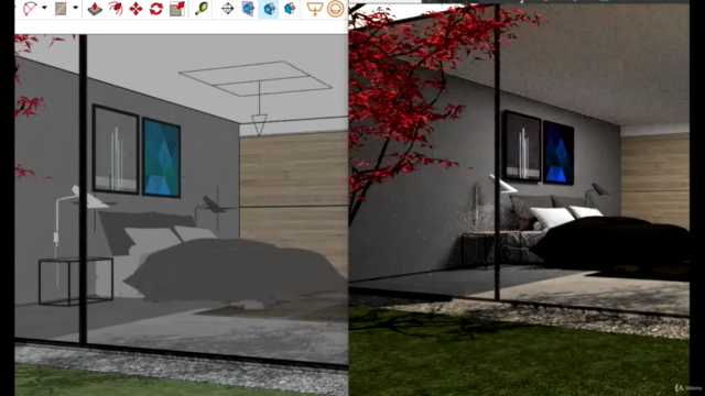 Curso prático de renderização em v-ray para sketchup – Screenshot 4