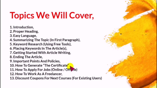 Introduction To SEO Based Content Writing (Hindi) – Screenshot 1