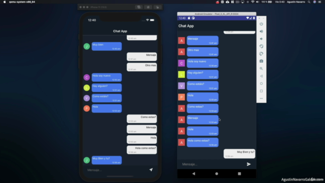 React Native: Crea aplicaciones móviles reales iOS y Android – Screenshot 2