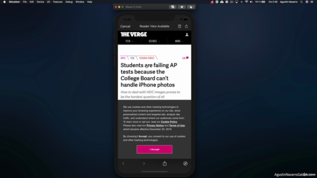 React Native: Crea aplicaciones móviles reales iOS y Android – Screenshot 4