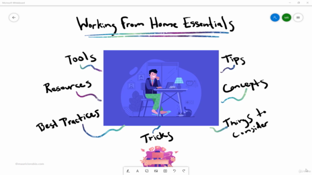 Working from Home Essentials | Working from Home Training – Screenshot 1