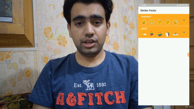 Make Whatsapp Stickers App in Android Studio – Screenshot 1