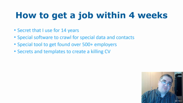 How to get a job in 4 weeks – Screenshot 2
