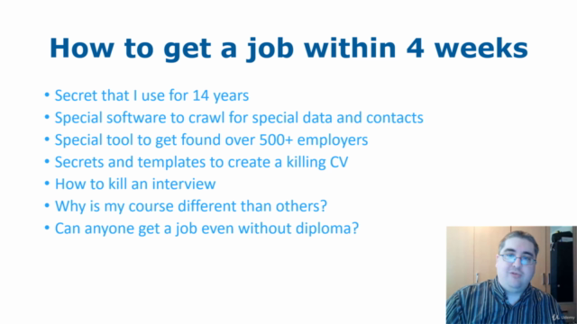 How to get a job in 4 weeks – Screenshot 4