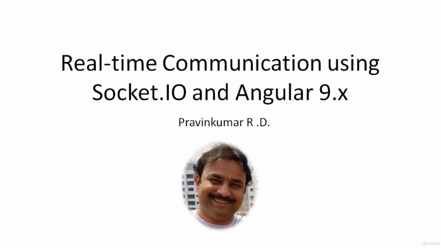 Real-time Communication using Socket.IO 3.x and Angular 11.x – Screenshot 1
