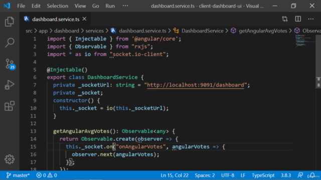 Real-time Communication using Socket.IO 3.x and Angular 11.x – Screenshot 3