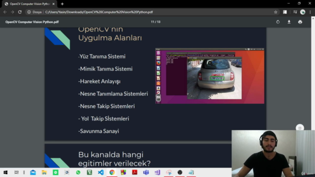 (1/2) Python'la OpenCv Görüntü İşleme Kursu |2021 – Screenshot 3