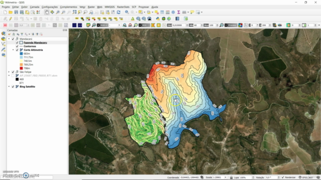Geoprocessamento e QGIS aplicados na agricultura de precisão – Screenshot 2
