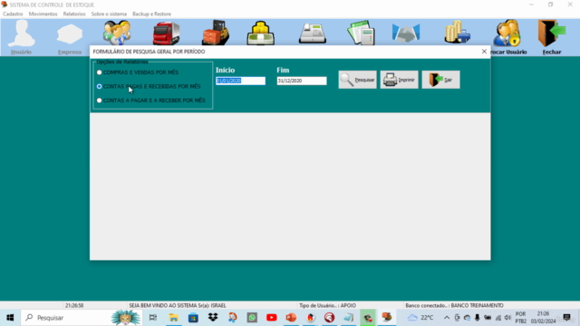 Delphi Criando Sistema de Controle de estoque passo a passo – Screenshot 3