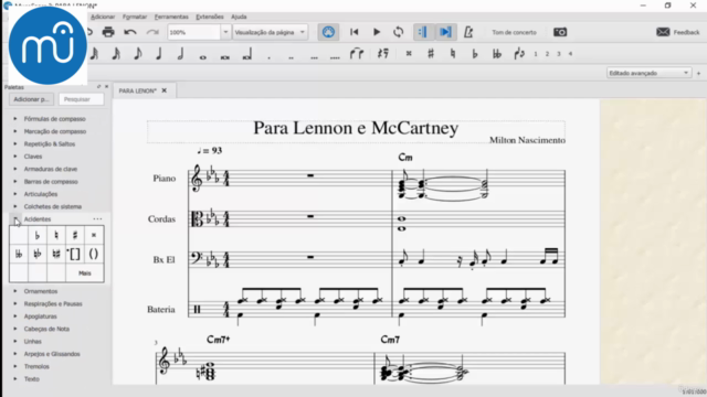 Música no Computador com o MuseScore 3 – Screenshot 1