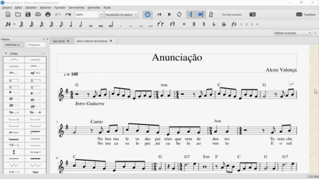 Música no Computador com o MuseScore 3 – Screenshot 2