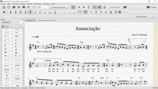 Música no Computador com o MuseScore 3 – Screenshot 4
