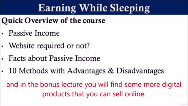 Earning While Sleeping - 10 Amazing Passive Income Methods – Screenshot 3